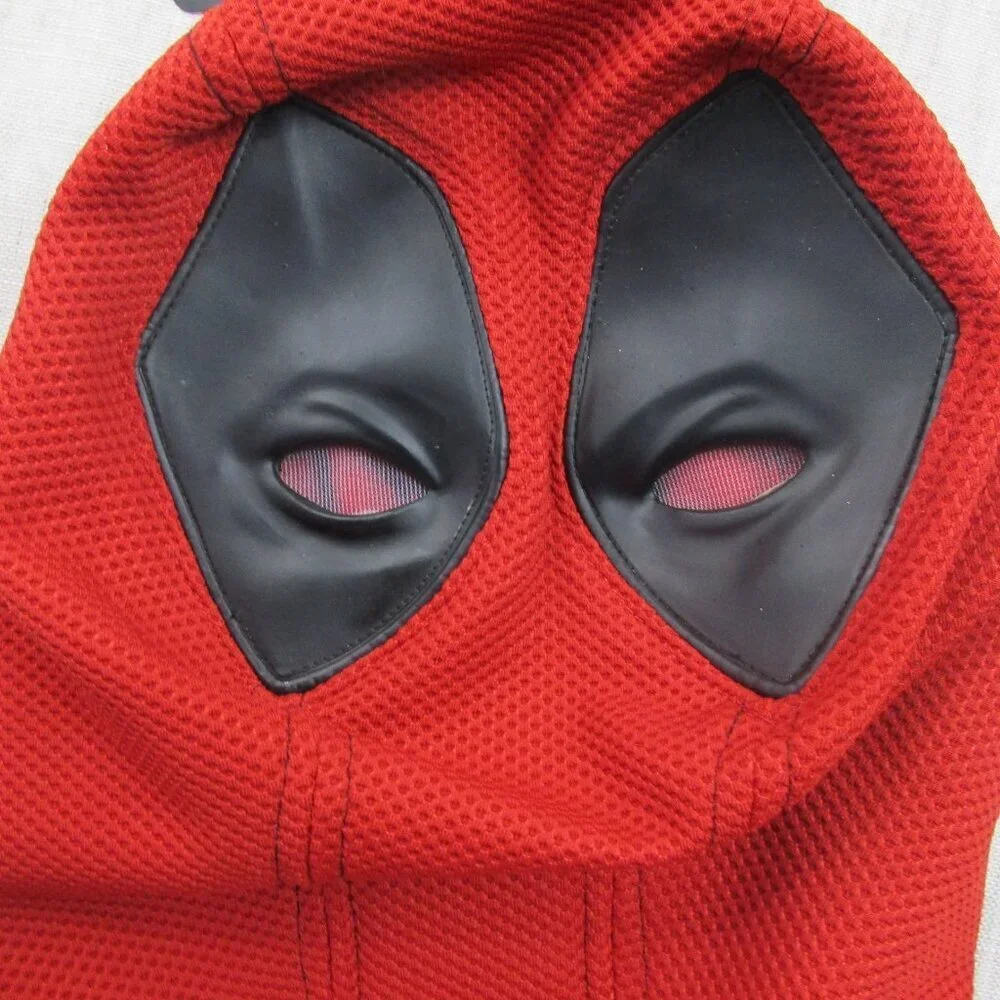 Cosplay Deadpool Full‎ Face Mask High Quality Perspective Breathable Knit Helmet